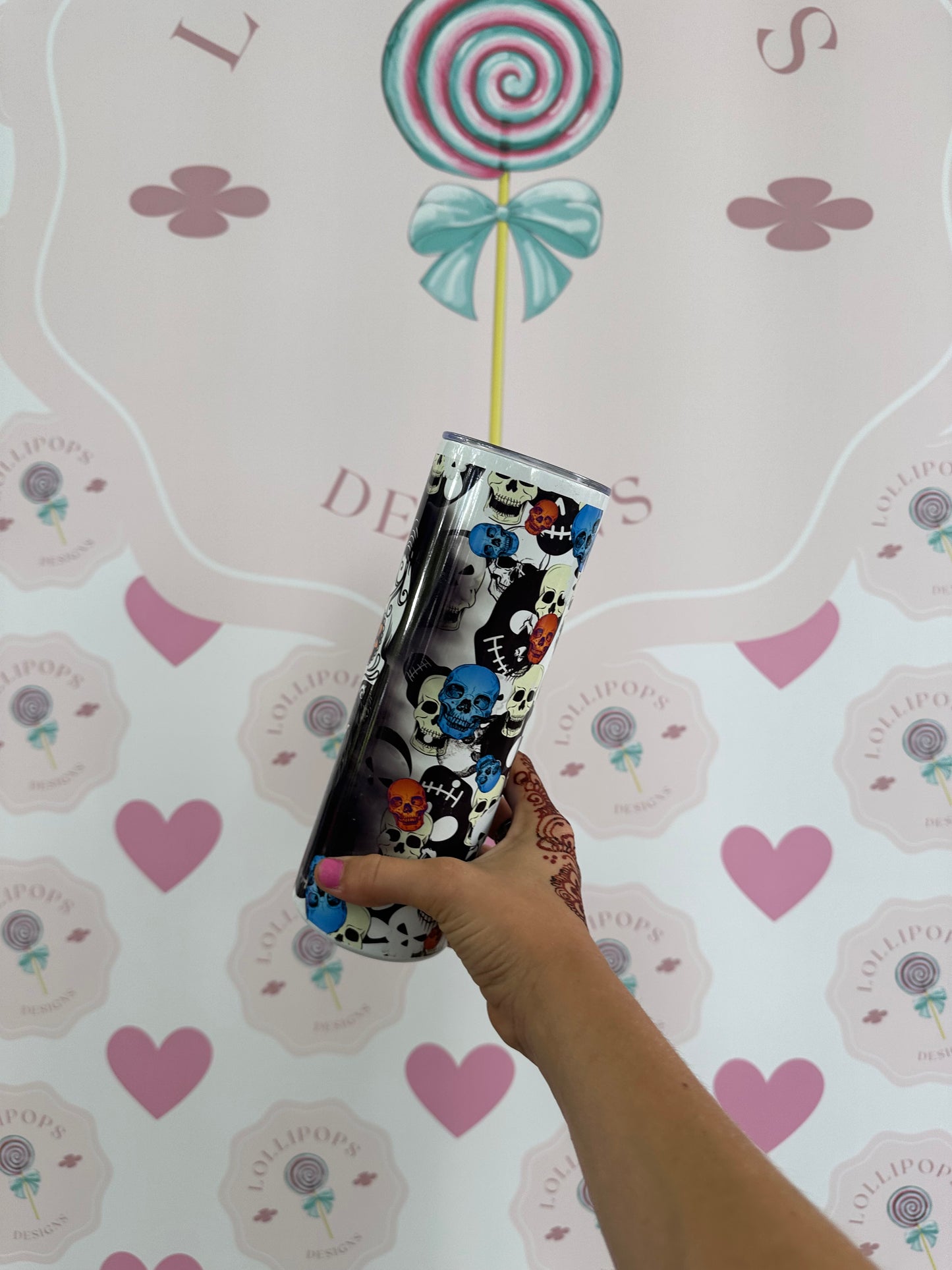 Skull Tumbler