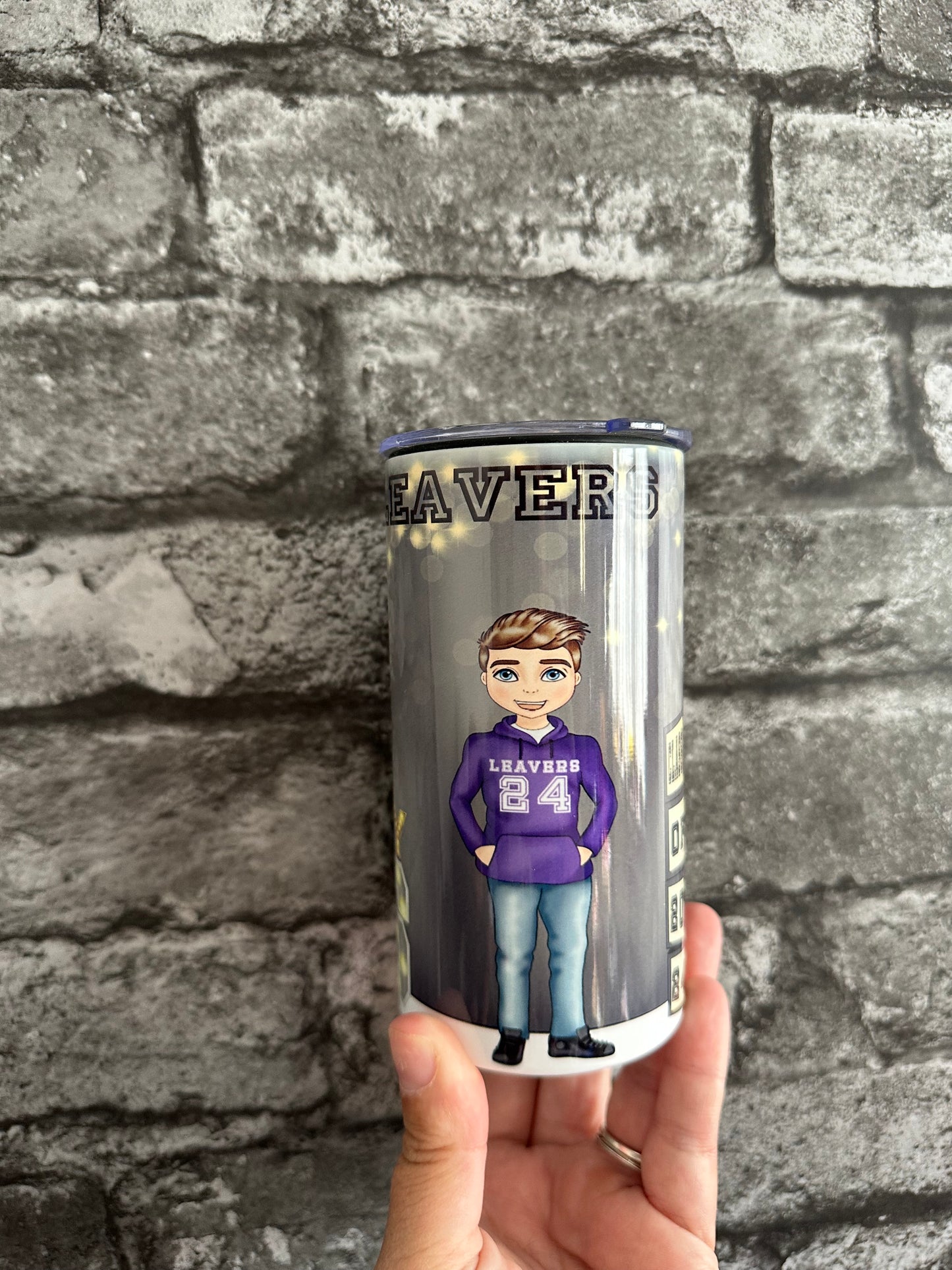 Custom Leavers Tumbler